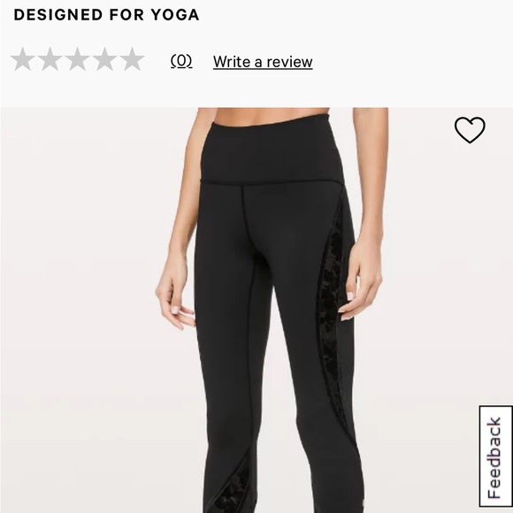 Lululemon Wunder Under HR Tight *flocked - Picture 8 of 10